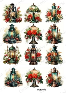 Rýžový a Soft  papír  A4 pro decoupage- R02040