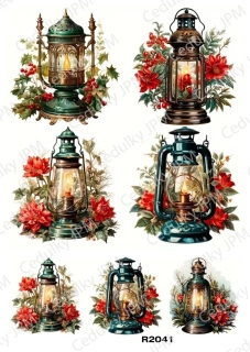 Rýžový a Soft  papír  A4 pro decoupage- R02041