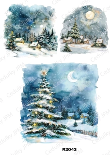 Rýžový a Soft  papír  A4 pro decoupage- R02043