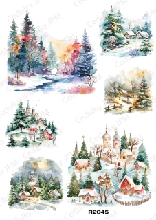 Rýžový a Soft  papír  A4 pro decoupage- R02045