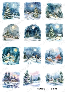 Rýžový a Soft  papír  A4 pro decoupage- R02053