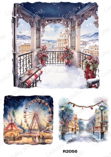 Rýžový a Soft  papír  A4 pro decoupage- R02056