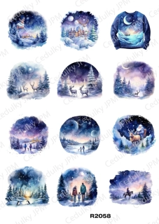 Rýžový a Soft papír A4 pro decoupage- R02058
