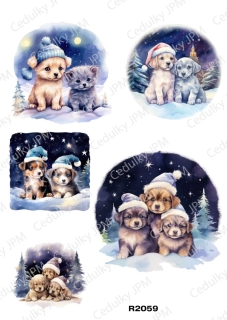 Rýžový a Soft papír A4 pro decoupage- R02059