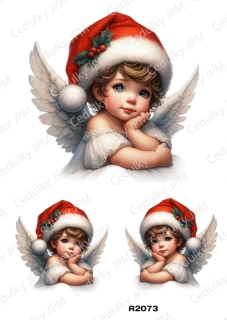 Rýžový a Soft papír A4 pro decoupage- R02073