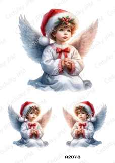 Rýžový a Soft papír A4 pro decoupage- R02078