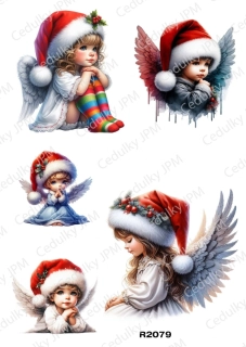 Rýžový a Soft papír A4 pro decoupage- R02079