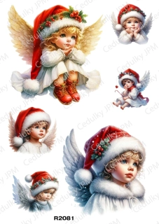 Rýžový a Soft papír A4 pro decoupage- R02081