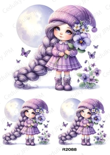 Rýžový a Soft  papír  A4 pro decoupage- R02088