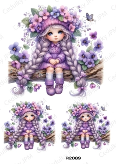 Rýžový a Soft  papír  A4 pro decoupage- R02089