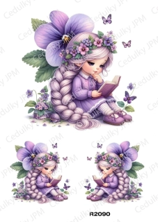 Rýžový a Soft papír A4 pro decoupage- R02090