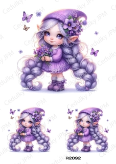 Rýžový a Soft papír A4 pro decoupage- R02092