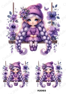 Rýžový a Soft papír A4 pro decoupage- R02093