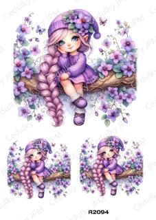 Rýžový a Soft papír A4 pro decoupage- R02094