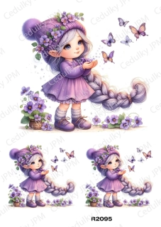 Rýžový a Soft papír A4 pro decoupage- R02095