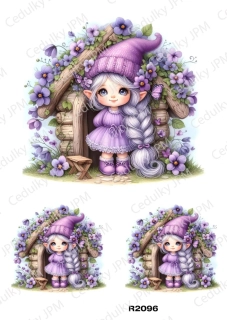 Rýžový a Soft papír A4 pro decoupage- R02096
