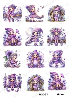 Rýžový a Soft papír A4 pro decoupage- R02097