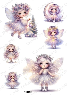 Rýžový a Soft papír A4 pro decoupage- R02099
