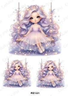 Rýžový a Soft  papír  A4 pro decoupage- R02101