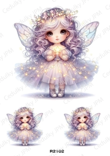 Rýžový a Soft papír A4 pro decoupage- R02102