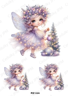 Rýžový a Soft  papír  A4 pro decoupage- R02104