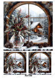 Rýžový a Soft  papír  A4 pro decoupage- R02106