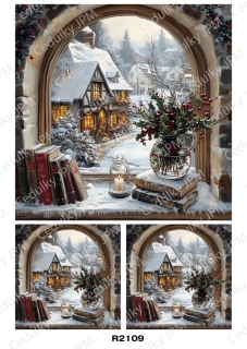 Rýžový a Soft  papír  A4 pro decoupage- R02109