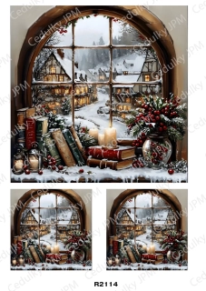 Rýžový a Soft  papír  A4 pro decoupage- R02114