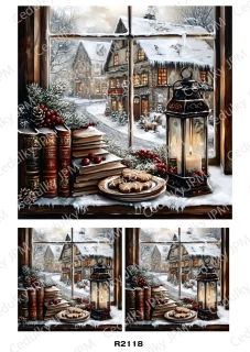 Rýžový a Soft  papír  A4 pro decoupage- R02118