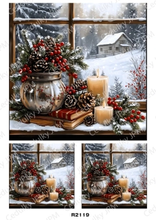 Rýžový a Soft  papír  A4 pro decoupage- R02119