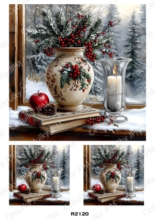 Rýžový a Soft  papír  A4 pro decoupage- R02120