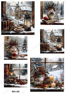 Rýžový a Soft  papír  A4 pro decoupage- R02122