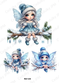 Rýžový a Soft  papír  A4 pro decoupage- R02124