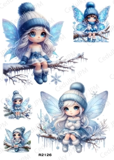 Rýžový a Soft  papír  A4 pro decoupage- R02126