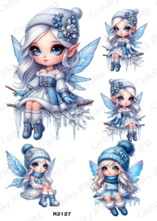 Rýžový a Soft papír A4 pro decoupage- R02127