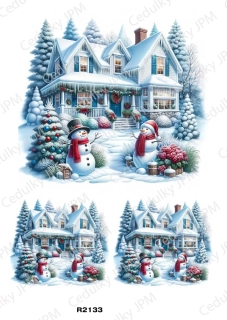 Rýžový a Soft  papír  A4 pro decoupage- R02133