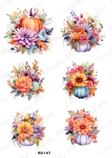 Rýžový a Soft  papír  A4 pro decoupage- R02147