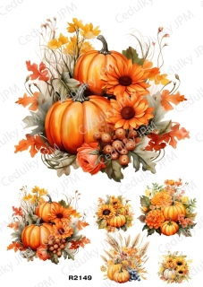 Rýžový a Soft  papír  A4 pro decoupage- R02149