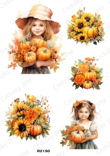 Rýžový a Soft  papír  A4 pro decoupage- R02150