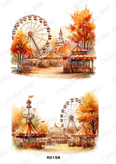 Rýžový a Soft papír A4 pro decoupage- R02158