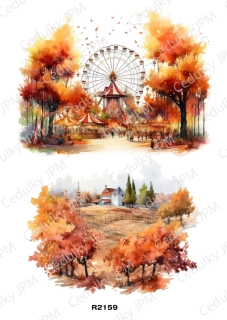 Rýžový a Soft papír A4 pro decoupage- R02159