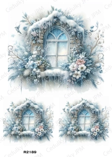 Rýžový a Soft papír A4 pro decoupage- R02189
