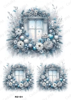 Rýžový a Soft papír A4 pro decoupage- R02191