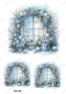 Rýžový a Soft papír A4 pro decoupage- R02193