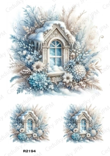 Rýžový a Soft papír A4 pro decoupage- R02194