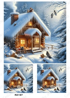 Rýžový a Soft papír A4 pro decoupage- R02197