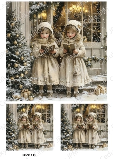 Rýžový a Soft papír A4 pro decoupage- R02216