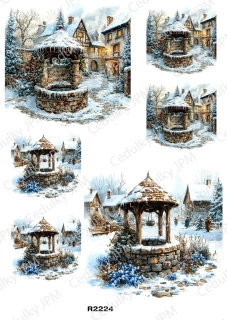 Rýžový a Soft papír A4 pro decoupage- R02224