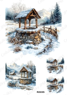 Rýžový a Soft papír A4 pro decoupage- R02225