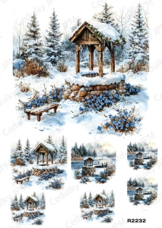 Rýžový a Soft papír A4 pro decoupage- R02232